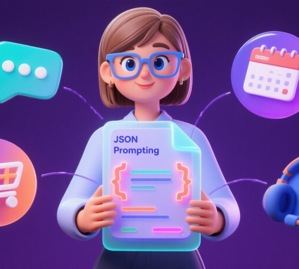 JSON Prompting para IAS y negocios por beatrizagudoes