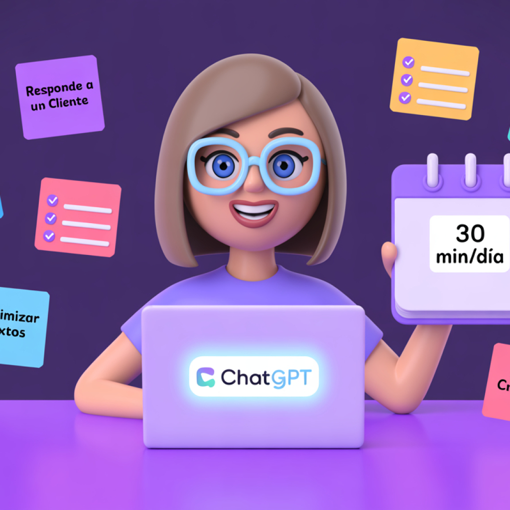 Aprender a usar ChatGPT para negocios reales con ejercicios + checklist