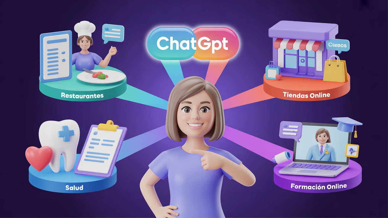 Casos de uso de ChatGPT por sectores (reales)