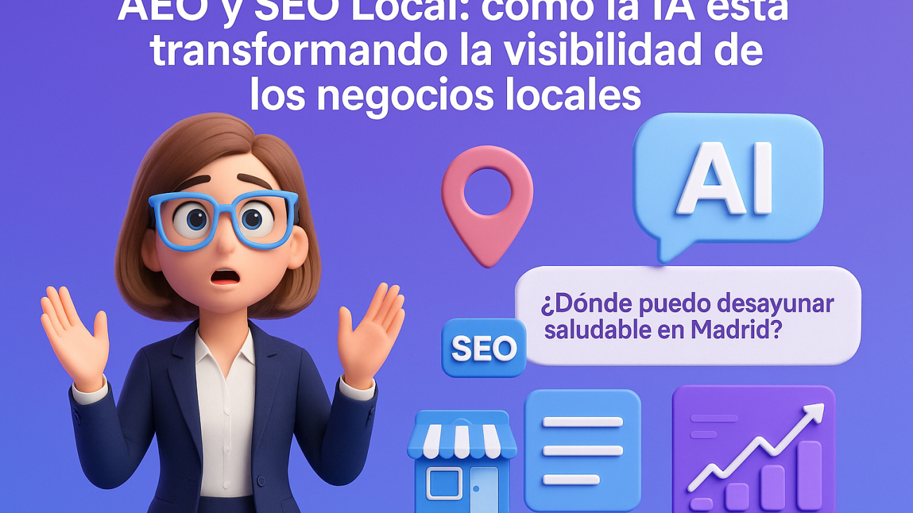 AEO y SEO Local: cómo la IA está transformando la visibilidad de los negocios locales