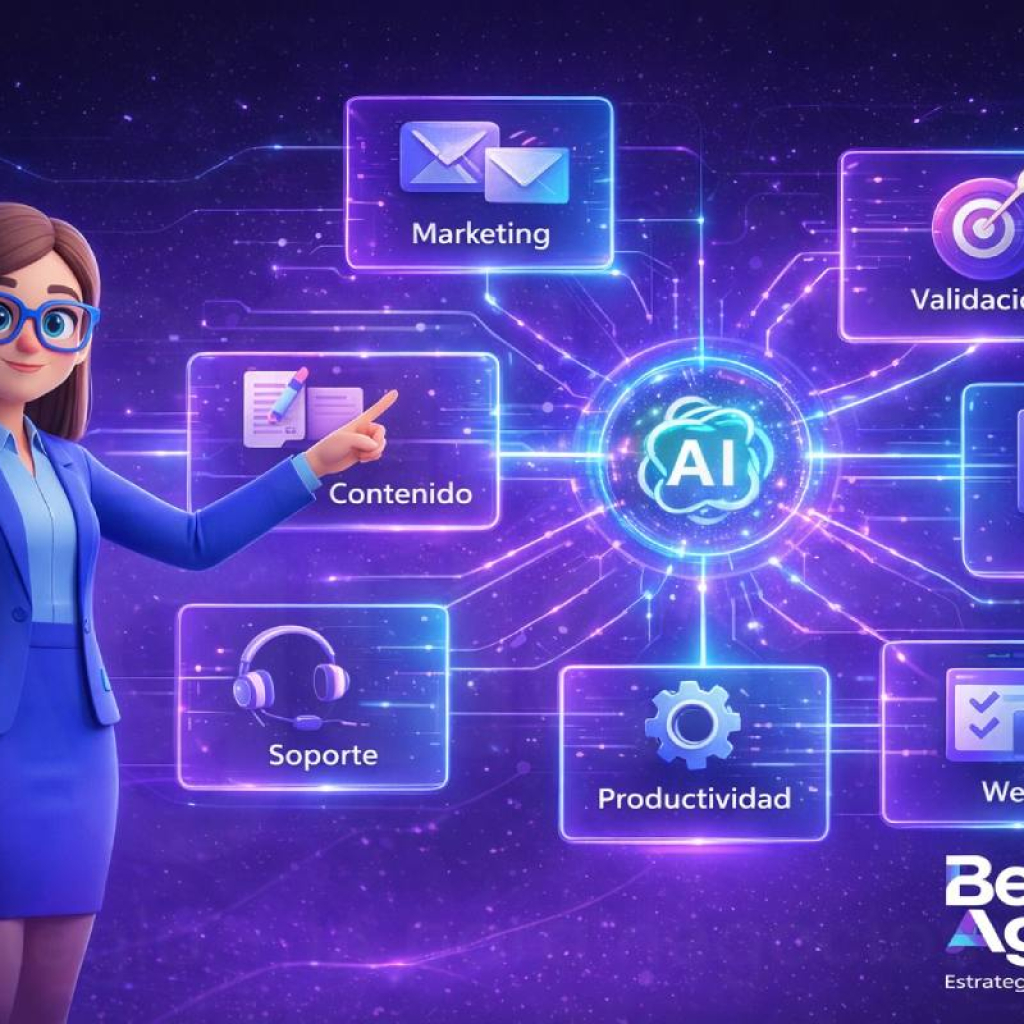 Cómo aplicar la IA generativa en un pequeño negocio en 2026 (guía completa y práctica)