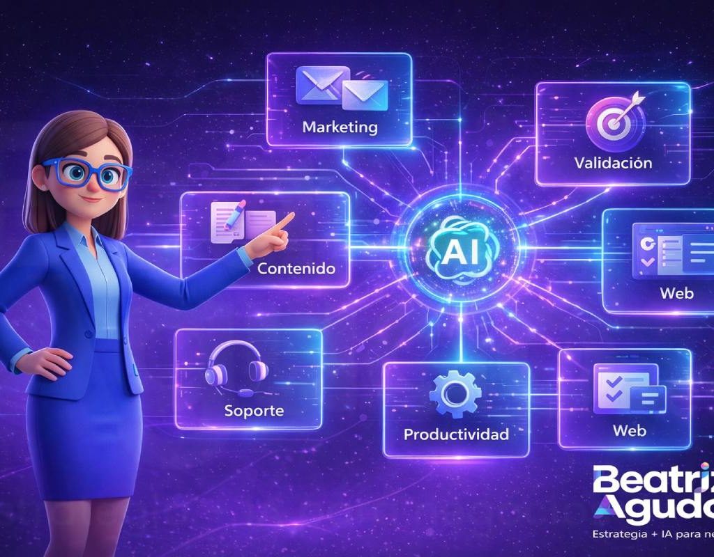 Cómo aplicar la IA generativa en un pequeño negocio en 2026 (guía completa y práctica)