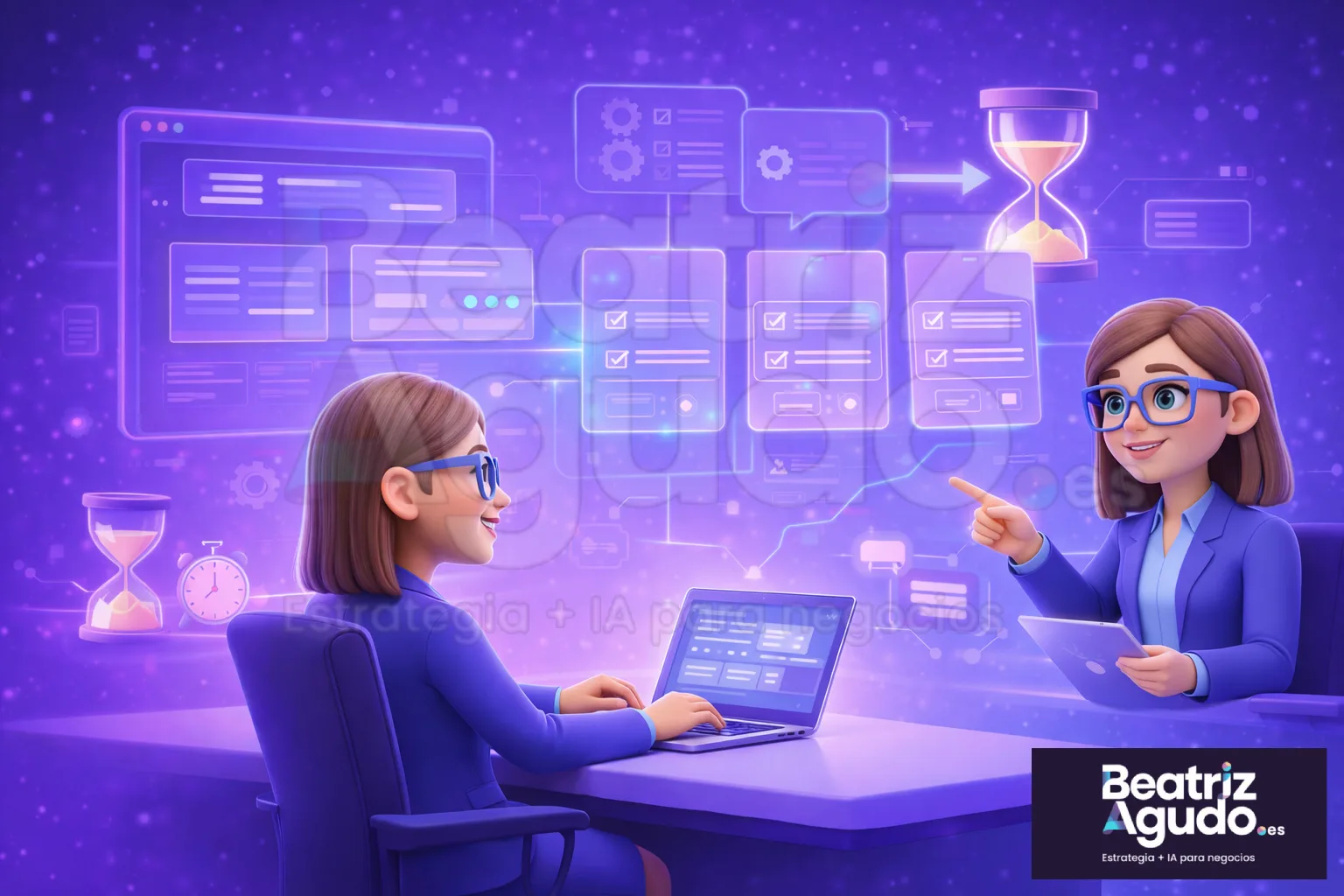 cómo uso mis propios GPTs en beatrizagudo.es para ahorrar más de 10 horas semanales