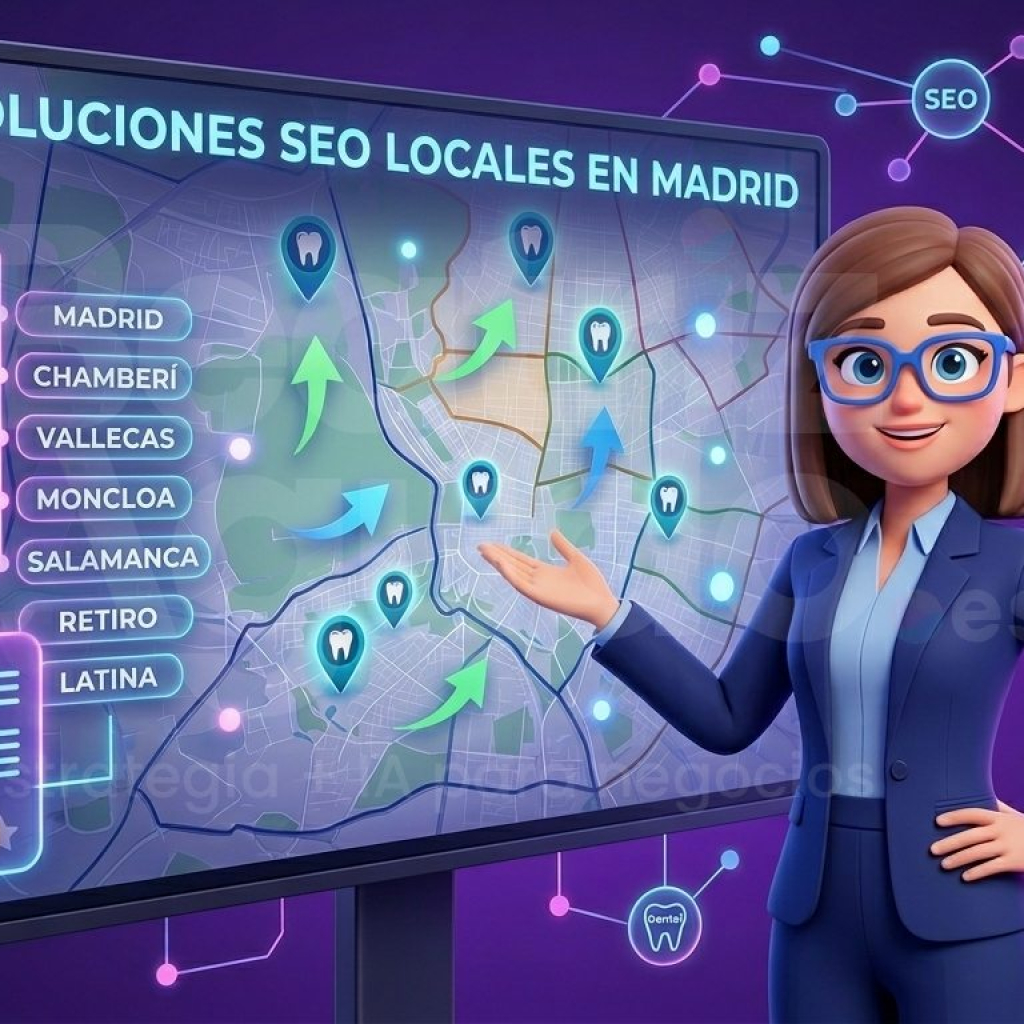 SEO para clínicas dentales en Madrid: cómo captar pacientes por barrios, no por presupuesto
