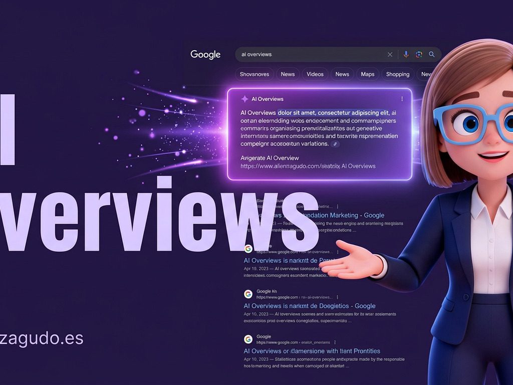 Cómo aparecer en AI Overviews de Google