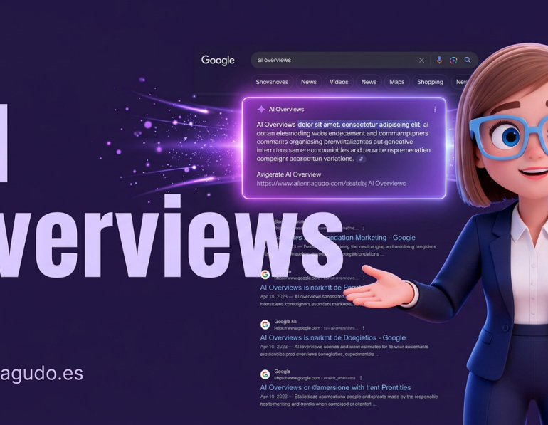 Cómo aparecer en AI Overviews de Google